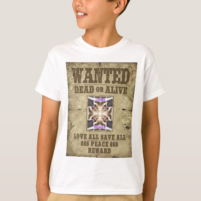 T-shirt Paix Recherchée, Amour et Inspiration : Diffuser H (Devant)