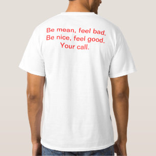 T-shirt Paix, Sens Bien