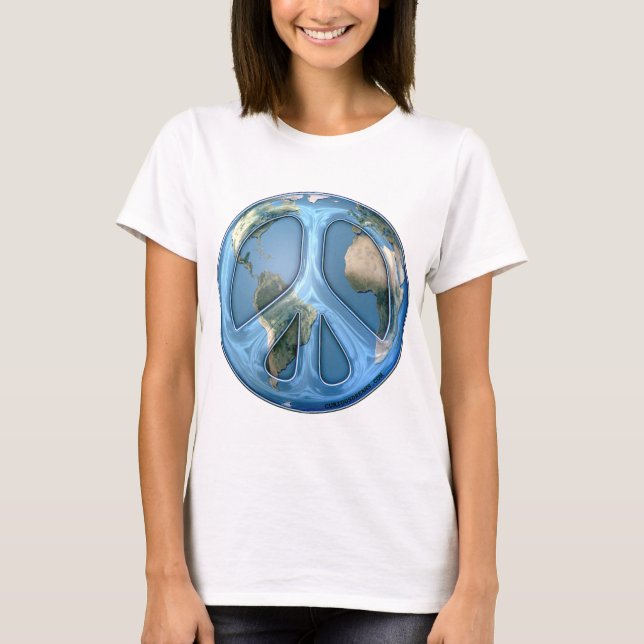 T-shirt "Paix sur terre " (Devant)