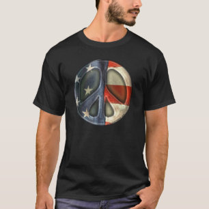 T-shirt Paix vintage