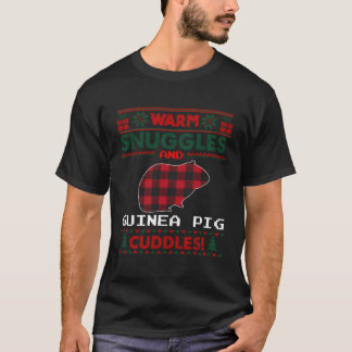 T-shirt Pajama de cochon de Guinée laid