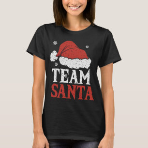 T-shirt Pajama de correspondance de Noël de l'équipe père