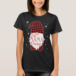 T-shirt Pajama de Noël cadeau de famille Mama Gnome Buffal