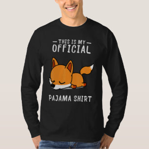 T-shirt Pajama du Fox Sleep