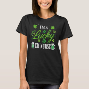 T-shirt Pajama Je Suis Une Chanceuse Infirmière Irlandaise