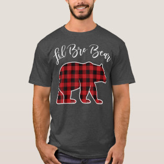 T-shirt Pajama Ours Frère Rouge Buffalo Noël Famille Amusa