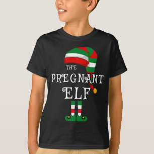T-shirt Pajamas correspondants de Noël de la famille Elf E