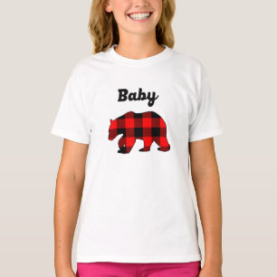T-shirt Pajamas de correspondance de la famille de Noël Bé