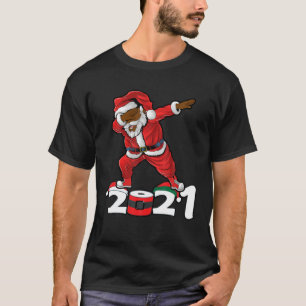 T-shirt Pajamas de Noël afro-américains correspondants