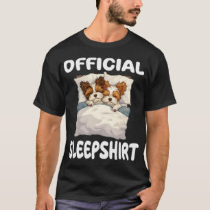 T-shirt Pajamas de nuit officiels pour chien Biewer Terrie