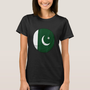 T-shirt Pakistan Cricket Ball Pakistan Peuples Ventilateur
