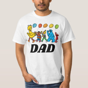 T-shirt Pal de rue Sésame   Ballons d'anniversaire - Papa 