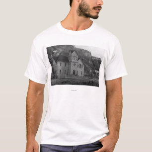 T-shirt Palais de justice dans Skagway, photographie de