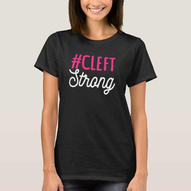 T-shirt Palate de lèvres gauches Semaine de sensibilisatio (Devant)