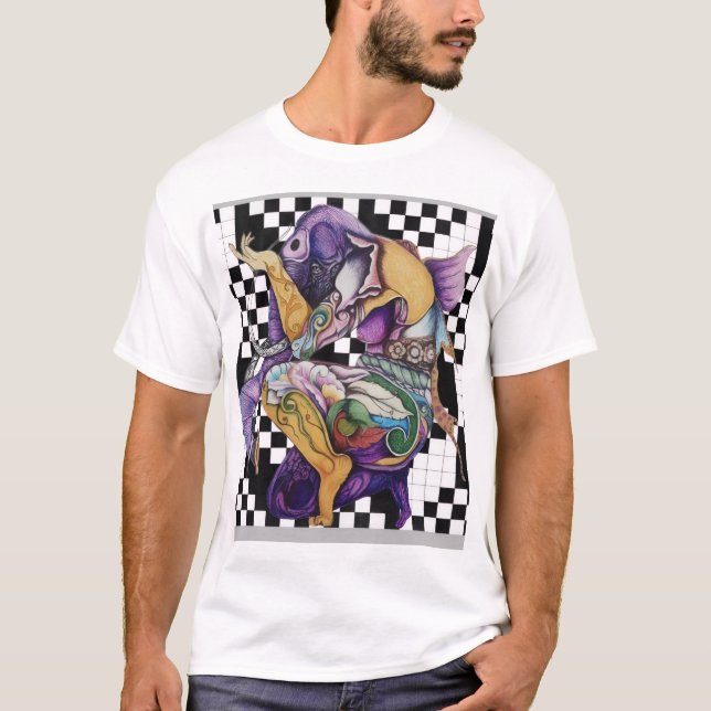 T-shirt Palatial Pop Art (Devant)