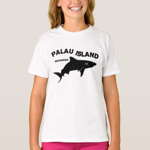 T-shirt Palau Island Plongée Sous-Marine Avec Requins