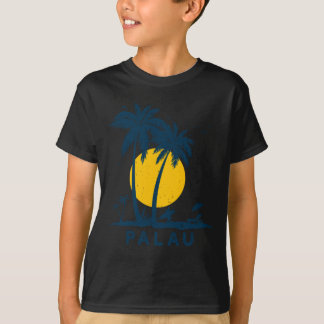 T-shirt Palau voyage de vacances pacifique vacances à Pala