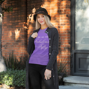 T-shirt Pale Lavender Calligraphie Fabrique et Cinquante