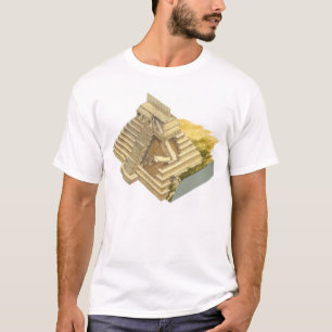 T-shirt Palenque Mexique. Temple des inscriptions