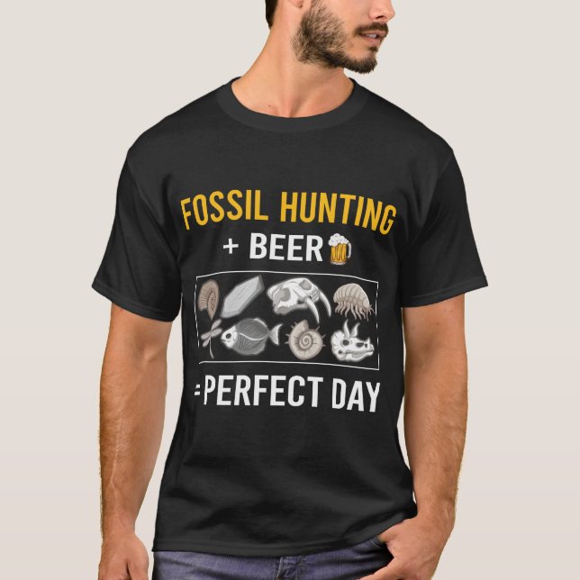 T-shirt Paléontologie Paléontologie de la chasse aux fossi (Devant)