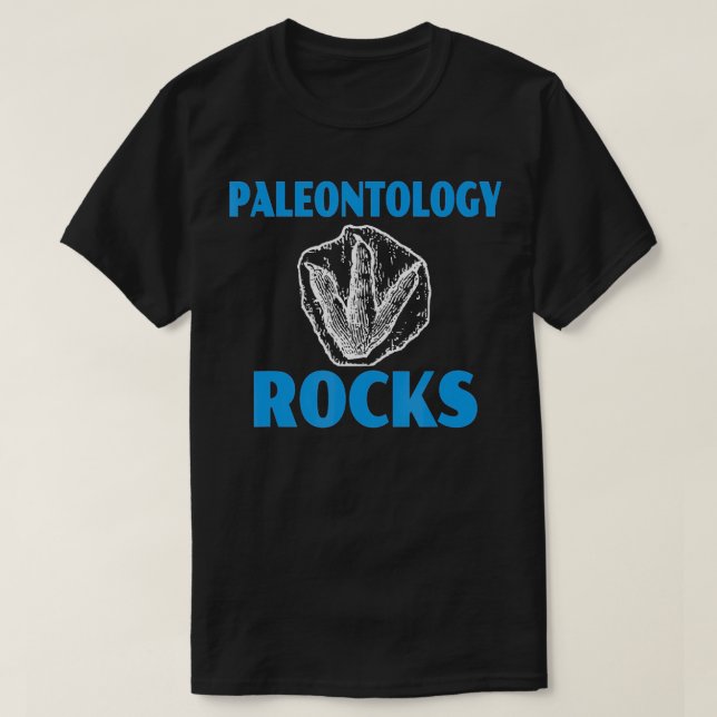 T-shirt Paléontologie Rocks Dinosaure Fossil Science Pun G (Design devant)