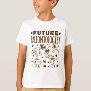 T-shirt Paléontologiste de l'avenir Paléontologie Dinosaur