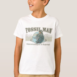 T-shirt Paléontologue fossile d'homme