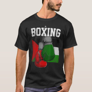 T-shirt Palestine Boxer Gants Boxer Boxer Palestinien