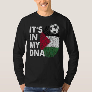 T-shirt Palestine Dans Mon Adn Palestine Drapeau Équipe Pa