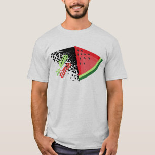 T-Shirt palestine flag watermelon