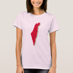 T-shirt Palestine Freedom Melon Tee