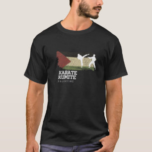 T-shirt Palestine Karate Kumite Martial Arts Karate