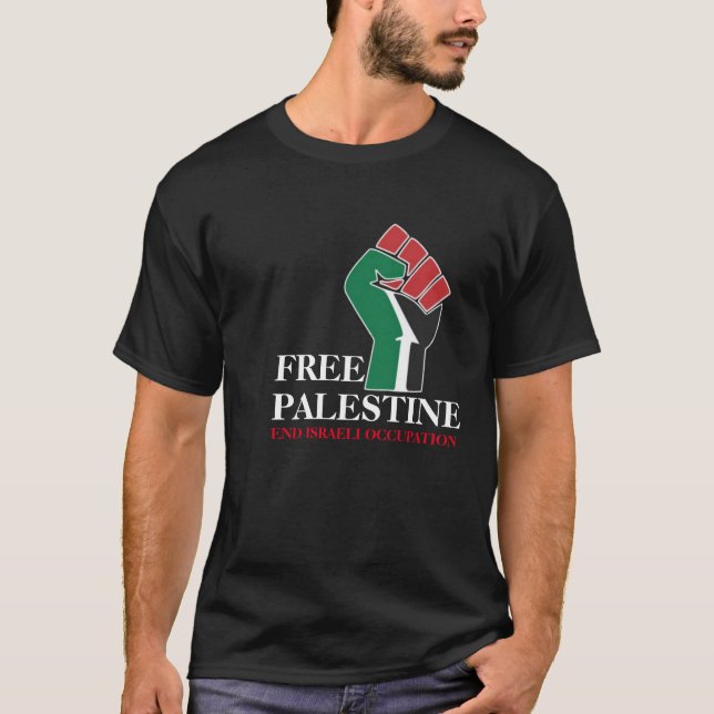 T-shirt Palestine libre (Devant)