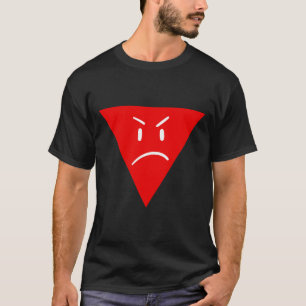 T-shirt Palestine rouge inversée