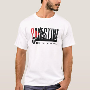 T-shirt palestine toujours debout