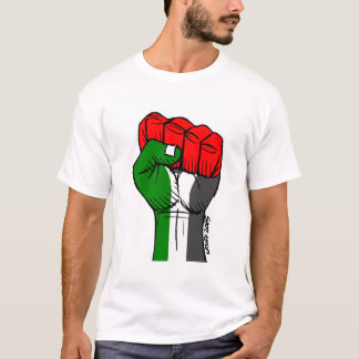 T-shirt palestinien de poing de Carlos Latuff