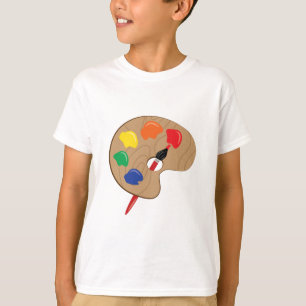 T-shirt Palette d'artiste