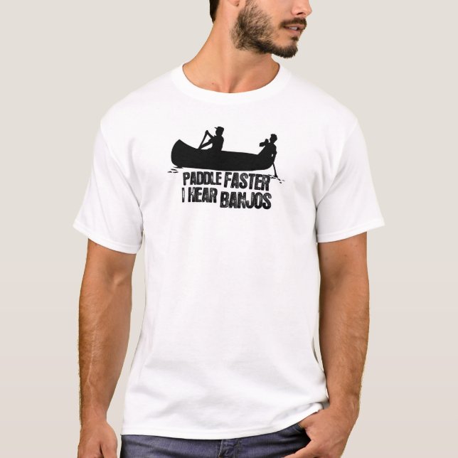T-shirt Palette plus rapidement j'entends des banjos (Devant)
