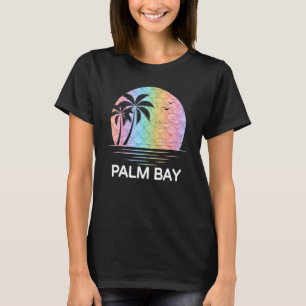 T-shirt Palm Bay Floride Mermaid Vacances Beach Island Fam