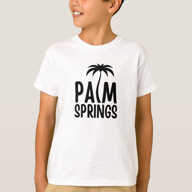 T-shirt Palm Springs (Devant)