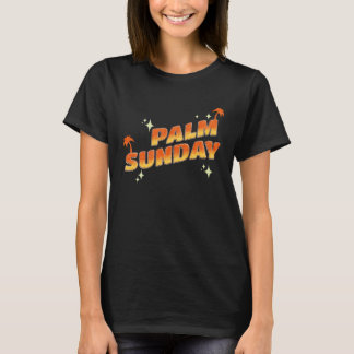 T-shirt Palm Sunday church religion holiday god catholic C