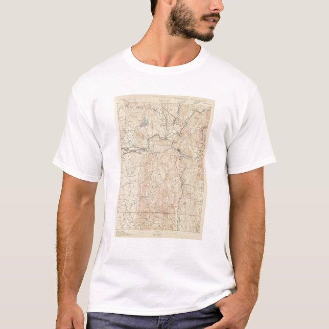 T-shirt Palmer, le Massachusetts (Devant)