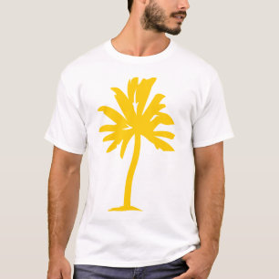 T-shirt Palmier - Ambre