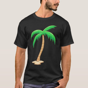 T-shirt Palmier Arbre À Coco Été Tropical