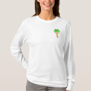T-shirt Palmier décoré pour Noël