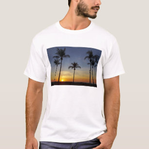 T-shirt Palmiers et coucher de soleil, Mindil Beach