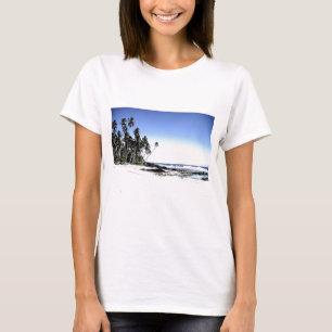 T-shirt Palmiers exotiques & Plage Paradise