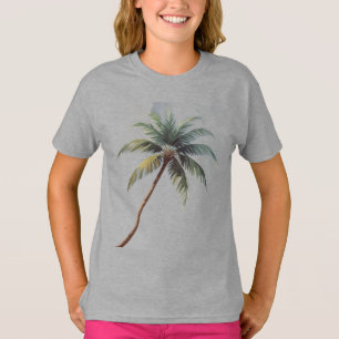 T-shirt Palmiers Voyage Hawaïen Honolulu