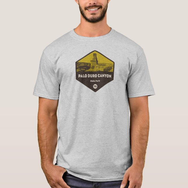 T-shirt Palo Duro Canyon State Park Texas (Devant)