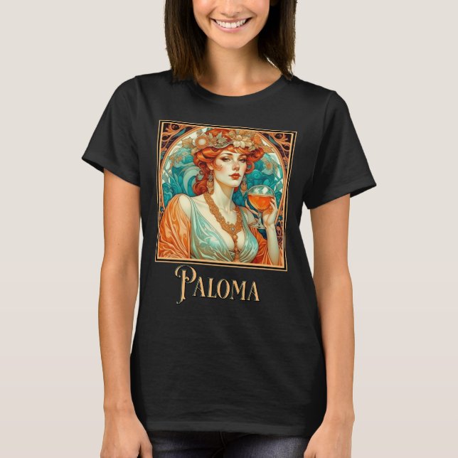 T-shirt Paloma Art nouveau (Devant)